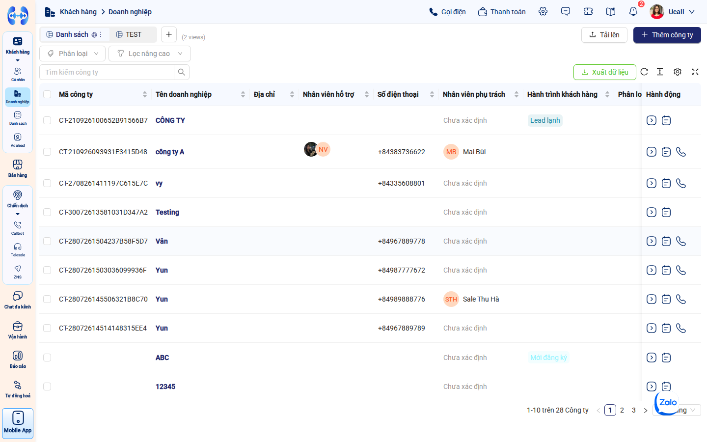 Bước 2: Bấm nút Xuất file
